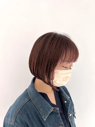 ショート カラー ヘアアレンジ メンズカット /パーマ🍀田畑玖音のヘアスタイル