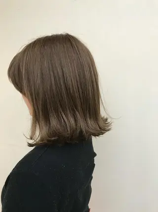 カラー ulu名古屋栄所属・落合しほ/韓国ヘア/ 髪質改善/縮毛矯正のヘアスタイル