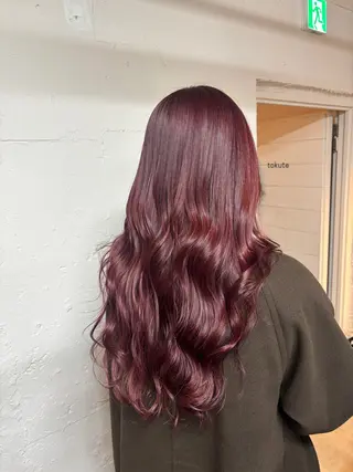 ロング カラー 🩵似合わせカット SEIRA🩵のヘアスタイル