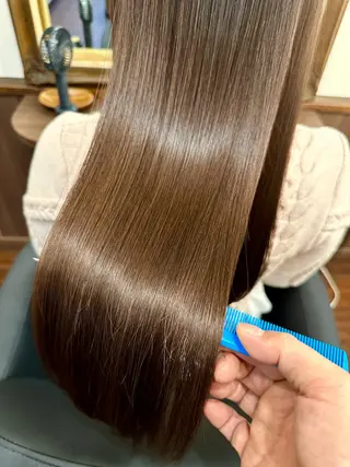 ロング 名古屋栄の髪質改善 トリートメント/清田のヘアスタイル
