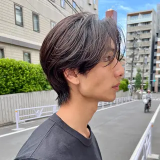 カラー メンズ GROW middle所属・山梨 洸のヘアスタイル