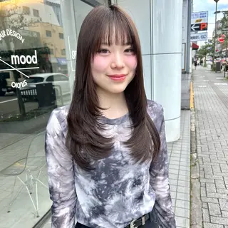ミディアム カラー Agu hair rojet 松本桐店【アグ ヘアー ロジェット】所属・一ノ瀬 暁のヘアスタイル