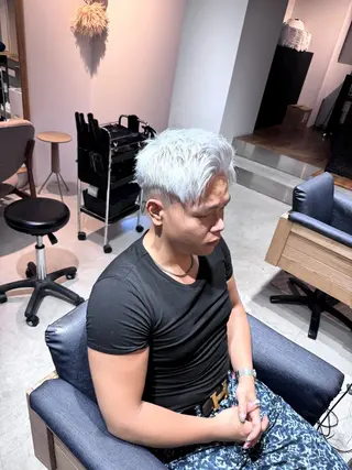 カラー メンズ メンズ専門　井藤 雅也のヘアスタイル