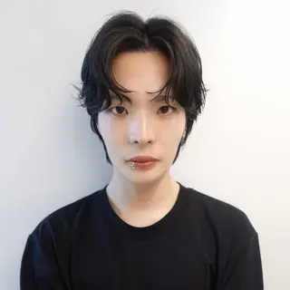 パーマ メンズ ハイトーン/パーマ/ メンズ / 櫻本🌐のヘアスタイル