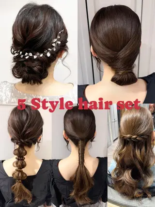 ヘアアレンジ 徳永 侑紀のヘアスタイル