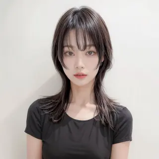 ミディアム カラー ショートヘア特化 似合せが得意🤩のヘアスタイル