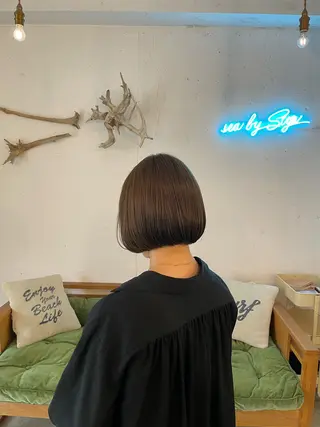 ショート 廣元 早紀のヘアスタイル