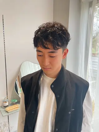 ショート パーマ INCE HAIR 梅田　阪口のヘアスタイル