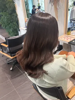 ミディアム カラー オーガニックカラー/ 表参道/ルカのヘアスタイル