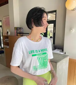 ショート HairResortLaguna所属・ムラカミリム/cut /似合わせcolorのヘアスタイル