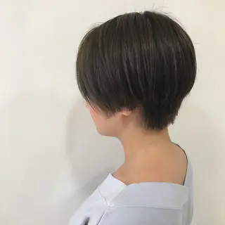 ショート カラー 髪質改善×縮毛矯正サロンWealth所属・髪質改善特化サロン Wealth　Naoのヘアスタイル