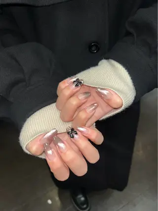 ネイル 韓国/ヌーディー系 ネイル自由が丘のネイルデザイン