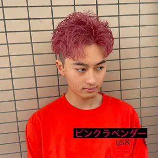 ショート パーマ指名率No1 メンズ特化ケイトのヘアスタイル