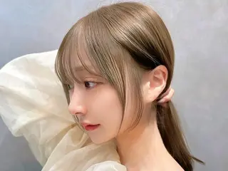 セミロング カラー BUCKS【天王寺】 バックス【駅30秒】のヘアスタイル