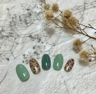 ネイル ⭐︎休業中の練習⭐︎ JNA認定講師髙橋のネイルデザイン