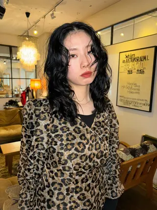 ロング カラー ファッションに 溶け込むstyleのヘアスタイル