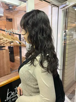 ロング パーマ kaito パーマ募集！🔵のヘアスタイル