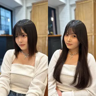 ロング PARIS hair salon所属・秋葉原　柏木絢汰 ✨当日予約okのヘアスタイル