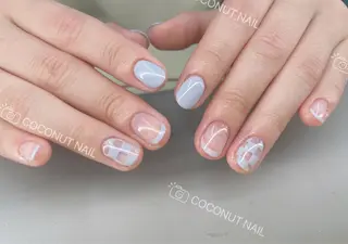 ネイル 神田 ココナッツのネイルデザイン