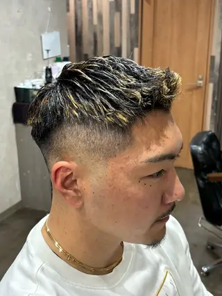 メンズ EDEN店長／ 短髪／パーマ職人🔥のヘアスタイル