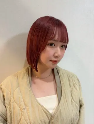 ショート カラー 札幌パーマ 髪質改善/後藤海音のヘアスタイル