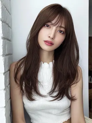 ロング VIE.ORNER浦安店【ビオルネ】所属・VIE.ORNER 浦安店　三上真弥のヘアスタイル