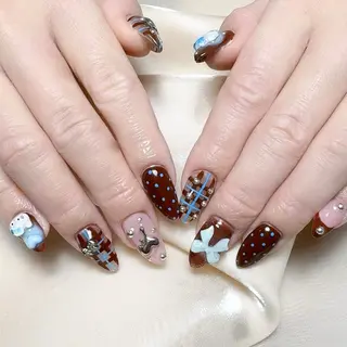 ネイル NAILサロン 木にいるのネイルデザイン