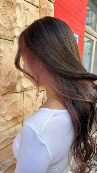 ロング カラー ✨🦄韓国風レイヤ ー🦄✨林あかりのヘアスタイル