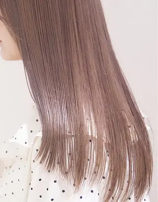 セミロング カラー パーマ ヘアアレンジ 【ツヤ髪美容師】 ツダケイスケのヘアスタイル