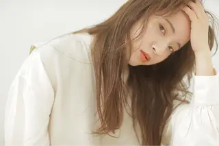 セミロング 🍒serika 暖色カラー 🍒のヘアスタイル