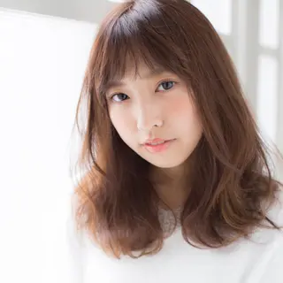 セミロング hair.spa mash&mash AVEDA所属・中西 優典のヘアスタイル