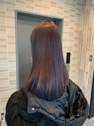 ロング カラー ヘアアレンジ T he apartment of  solon船橋2nd所属・solon船橋2nd Amiのヘアスタイル