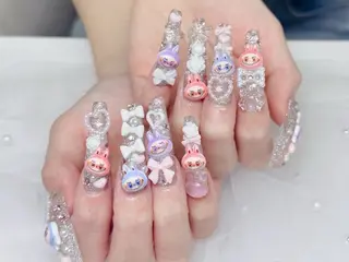 ネイル lucky nail 歌舞伎町のネイルデザイン