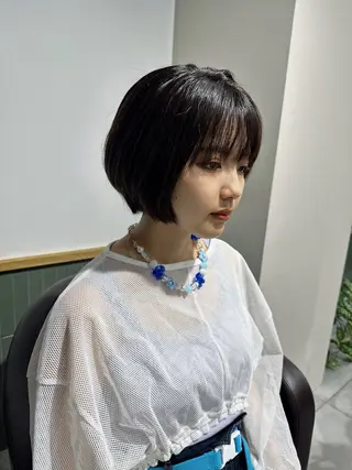 ショート ブリーチなし/レイヤ ー特化🌈Tommyのヘアスタイル