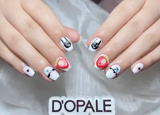 ネイル D‘OPALEサロン所属・長さ出し専門店 上野kkのネイルデザイン