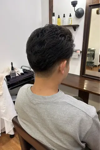 ショート ヘアアレンジ メンズ flower所属・原田 歩実のヘアスタイル