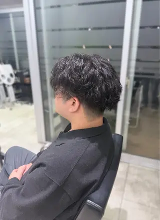 パーマ メンズ Kvell & Co.所属・ℎ𝑎𝑛𝑎 ♡のヘアスタイル