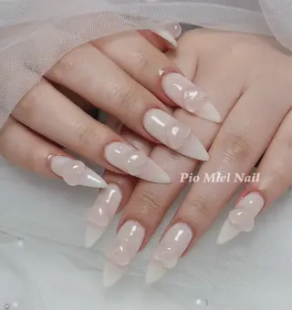 ネイル HANA 長さだしのネイルデザイン