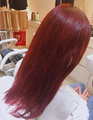 ロング Cielro【 シェイロ 】所属・Cielro/ダブル カラー/西田咲希のヘアスタイル