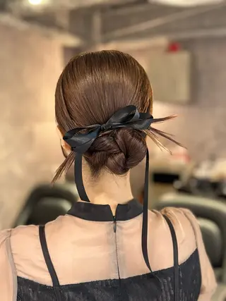 ロング ヘアアレンジ 🩶mana🩶艶髪 /カラーオンカラーのヘアスタイル