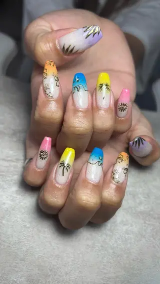 ネイル Moana Lani所属・moanaLani 🥥sayuri🌵のネイルデザイン