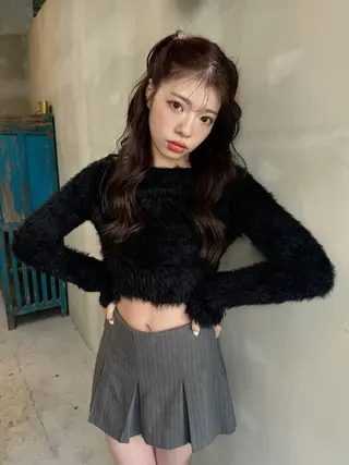 ロング 韓国 / 中国ヘア 🦋Noniのヘアスタイル