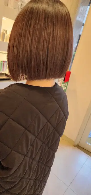 ミディアム パーマ hairmake Juinのヘアスタイル