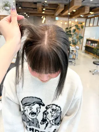 カラー 🎀RAMU🎀 似合わせ／透明感🫧のヘアスタイル