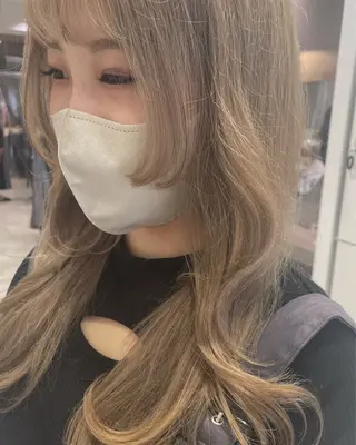 ロング カラー 💫骨格診断カット 🌈KAHOのヘアスタイル