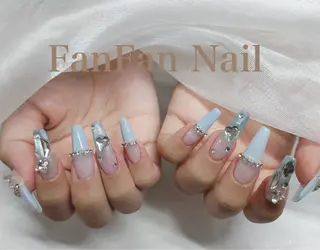 ネイル FanFan 長さ出し専門のネイルデザイン
