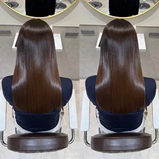 ロング カラー eN° by youres hair 銀座店所属・髪質改善カラー/銀座 /縮毛矯正/森田のヘアスタイル