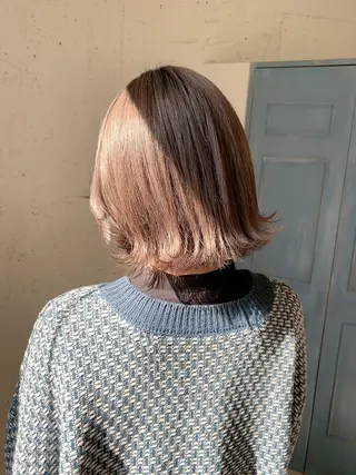 ショート カラー 310【サンイチマル】所属・透明感ハイトーン🦄 キラ🌈のヘアスタイル