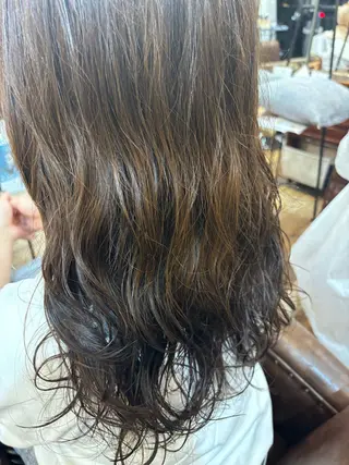 パーマ 🕊️あやか ロングカット/メンズのヘアスタイル