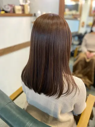 セミロング カラー 'Inovel'所属・木宮 美緒のヘアスタイル